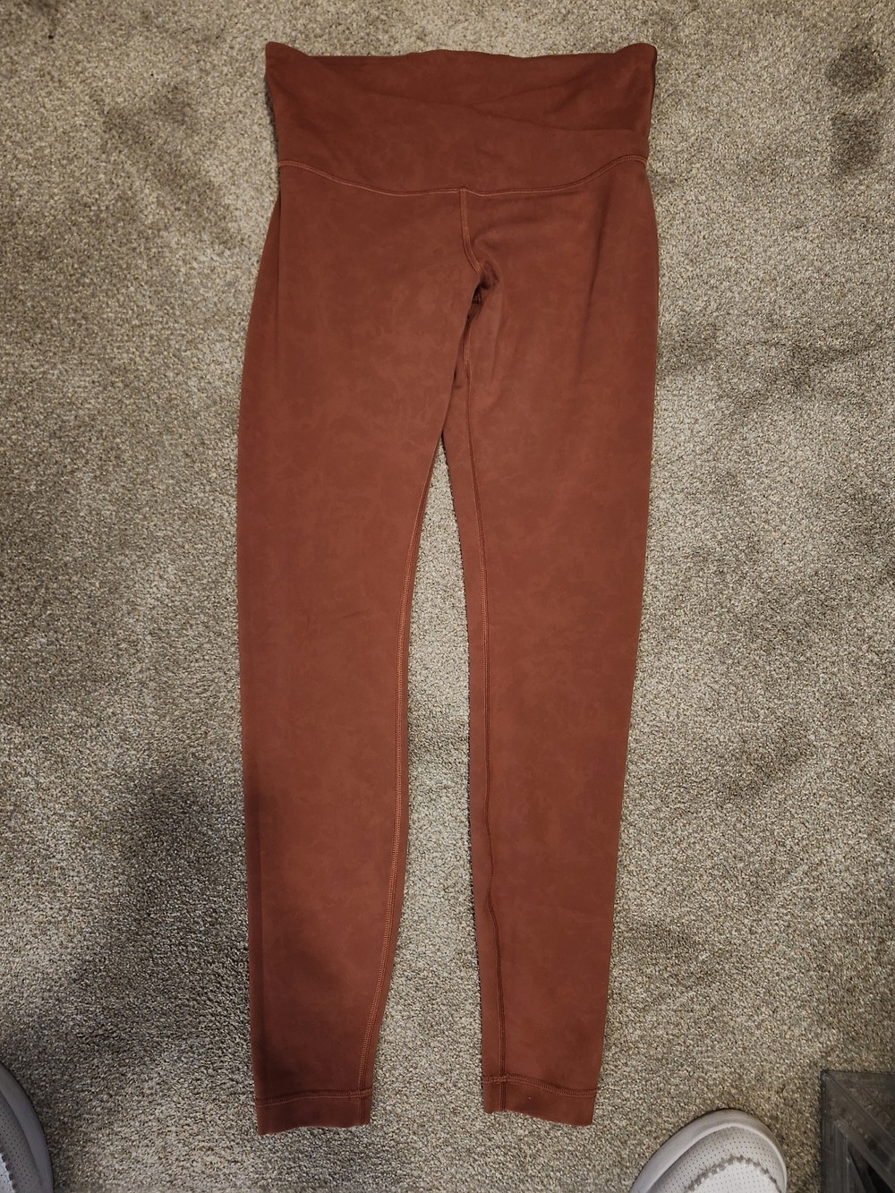 Lululemon Always On High-Rise Tight 28" Yoga Pants Size 8 Sky Wash Rustic Clay